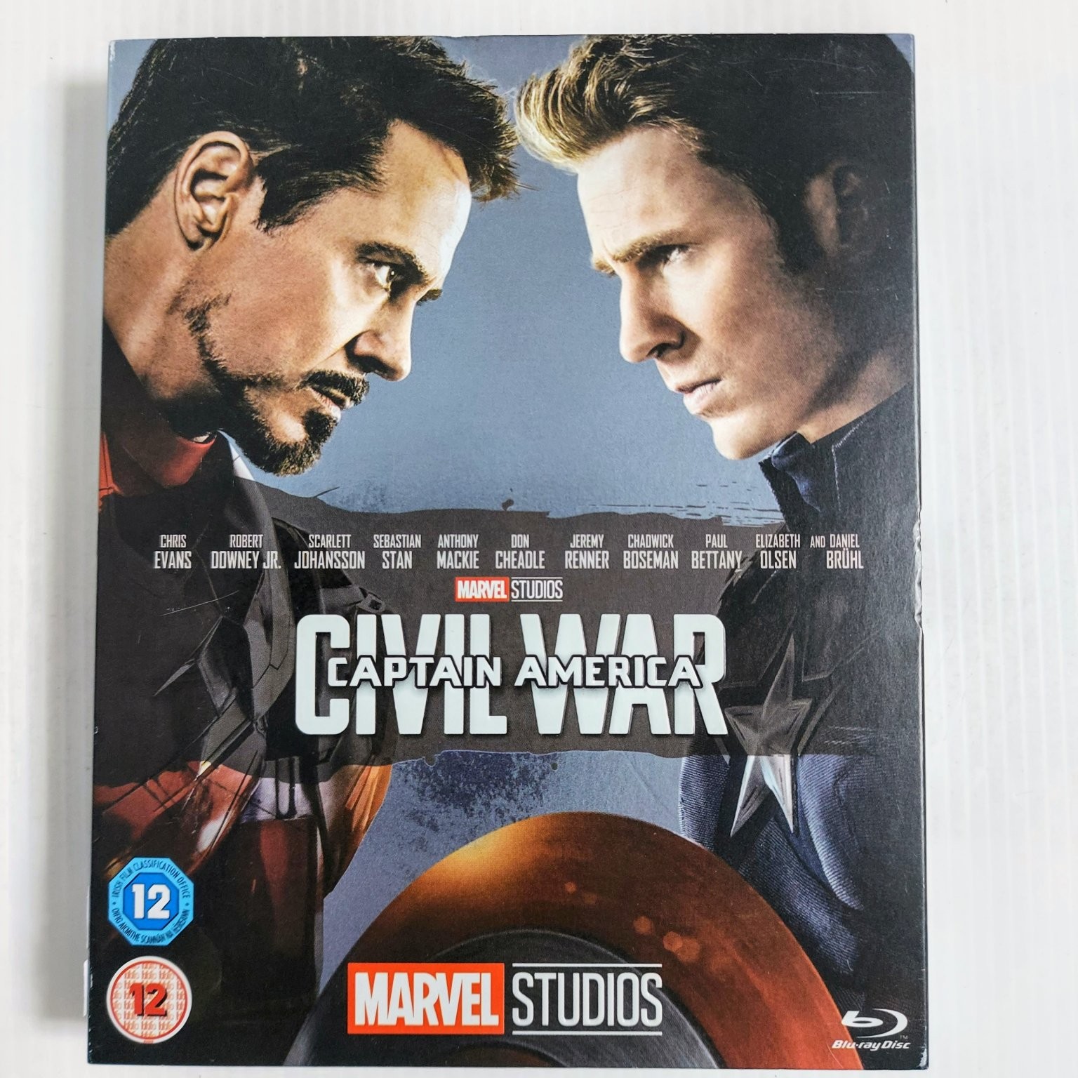 Captain America: Civil War Blu-ray 2016 Chris Evans Robert Downey Jr.
