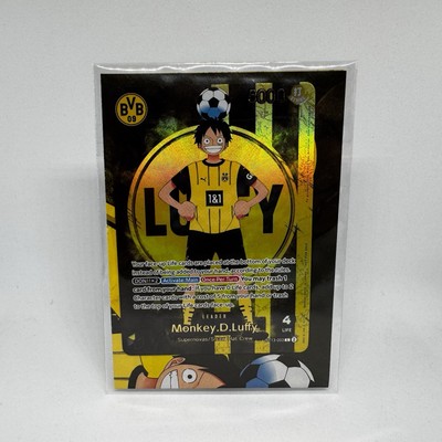 One Piece x BvB Monkey D Luffy Ruffy Promo Card Sealed New Near Mint ST13-003 D