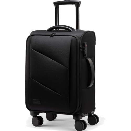Handgepäck Koffer,Trolley,Klein,Reisekoffer,Leicht,55cm,45L,TSA,4 Rollen