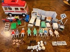 Vintage Playmobil Hospital Medical Lot 3456 Ambulance 3557 3558 3928 Incomplete