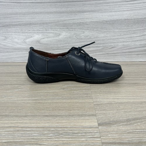 Zapatos con cordones Hotter Paradise talla 5 índigo cuero azul marino nuevos para mujer negros STD - Imagen 3 de 16