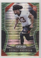 2019 Panini Prizm Rookies Neon Green Pulsar Prizm Rodney Anderson #337 ut4