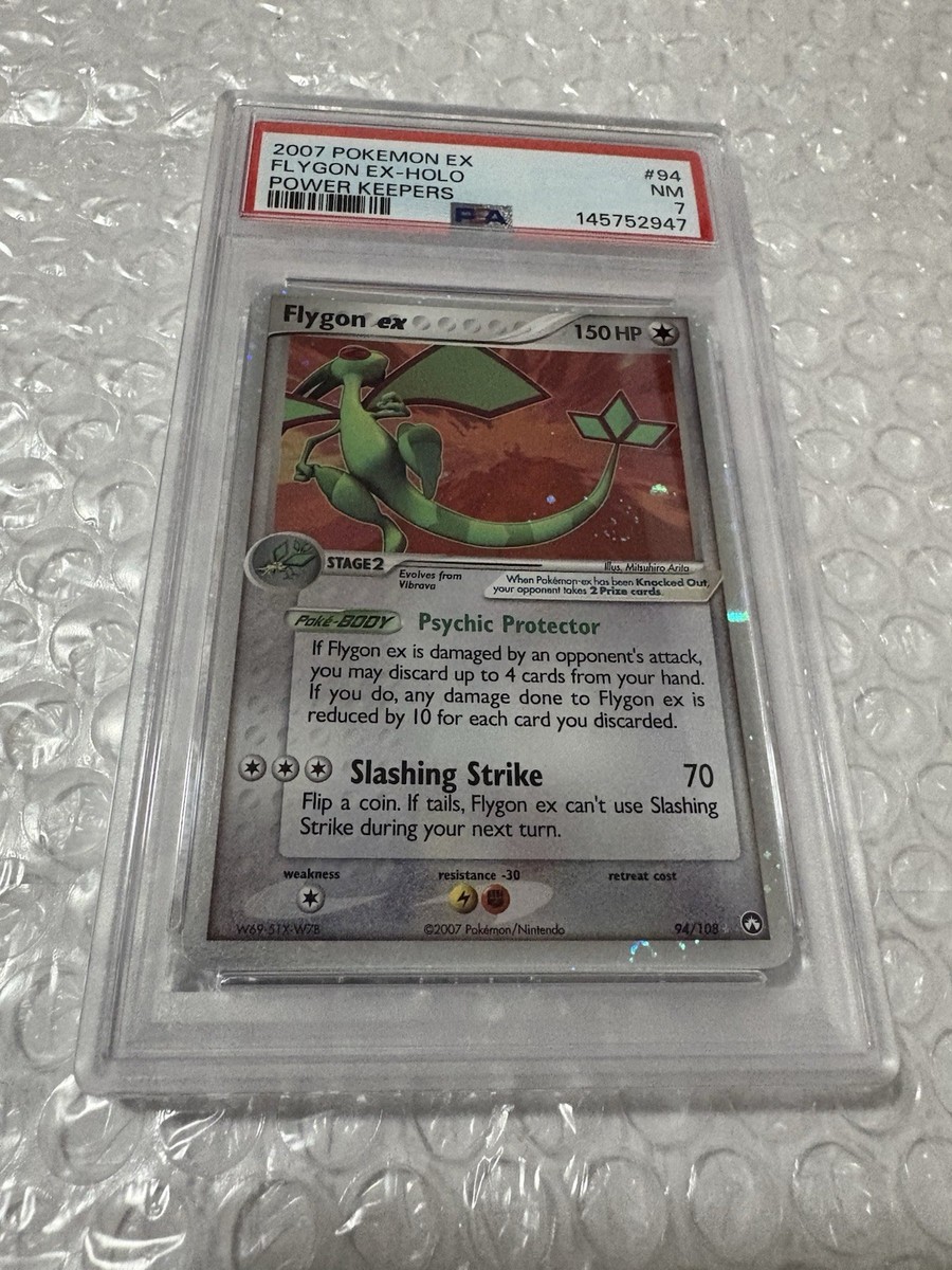 Pokémon Flygon ex 94/108 Power Keepers EX Holo Ultra Rare PSA 7 | eBay