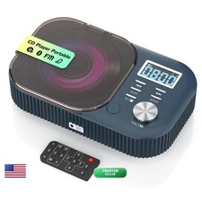MONODEAL Portable CD Player Bluetooth White Noise