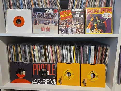 Hip Hop 7" Lot! - Vinyl **READ** Salt Pepa 7A3 Grandmaster Flash Rob Base TLC