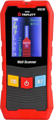 WS230 Wall Scanner with Color Display - Stud Finder, Metal Detection, AC Voltage