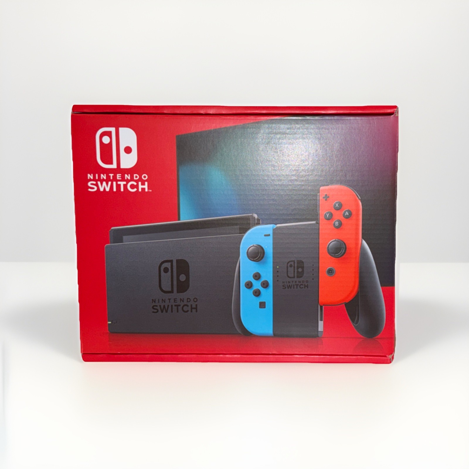 Nintendo - Switch 32GB Console - Neon Red Neon Blue Joy-Con Wi-Fi HDMI USB-C