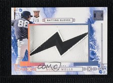 2024 Panini Impeccable Batting Gloves 2/5 Austin Wells #JP-AW Jumbo Patch 1o2