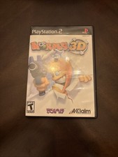 Worms 3-D Ps2 Tested And Working Playstation Two