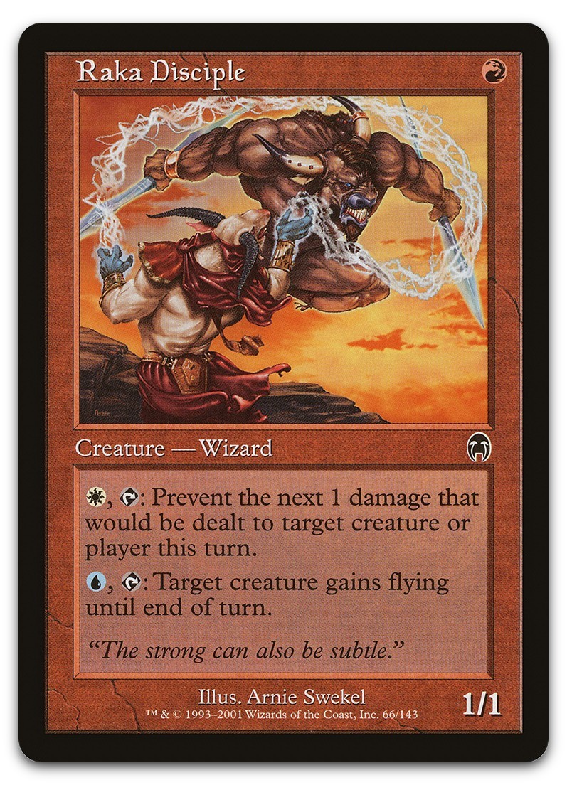 Raka Disciple #66 (NM) Apocalypse APC Magic MTG