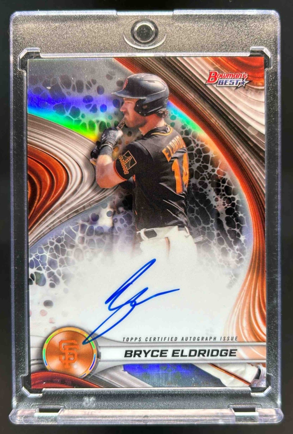 2024 Bowman's Best Bryce Eldridge Auto Refractor #B24-BE Giants