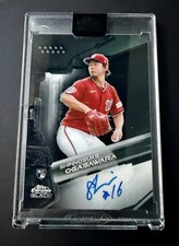 2026 TOPPS CHROME BLACK BASEBALL AUTO RC SHINNOSUKE OGASAWARA STILL SEALED