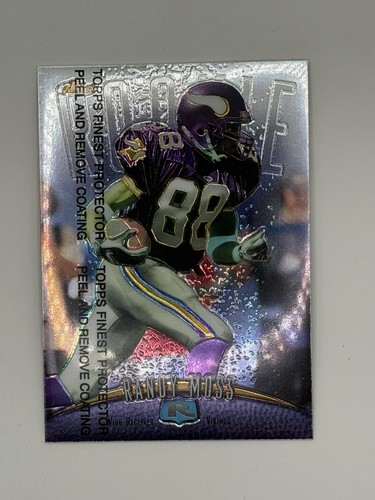 Randy Moss #135 1998 Topps Finest card