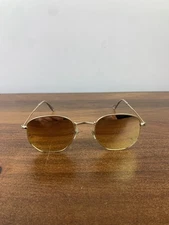 Sojos Polarized Hexagonal Sunglasses Polygon Shades SJ1072 Pink *Scratched*