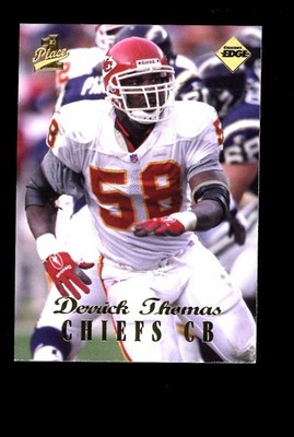 1998 Collector's Edge 1st Place #214 Derrick Thomas Kansas City Chiefs HOF QTY