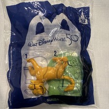 Disney McDonald's Walt Disney World 50th Anniversary Simba Toy 2021 Lion King