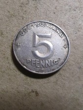 DDR 5 Pfennig 1952 E #-867