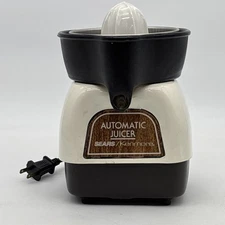 Sears Kenmore Electric Automatic Citrus Juicer Model 360.834881 Tested And Works