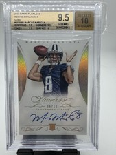 Panini Flawless Gold Rookie Signatures Marcus Mariota 6/ 10  BGS 9.5