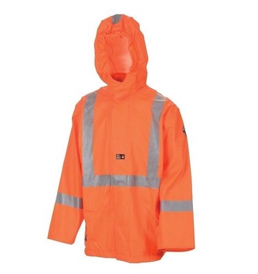 Helly Hansen  Men's Cornerbrook Hi-Viz Orange Jacket #70219-260 - Small