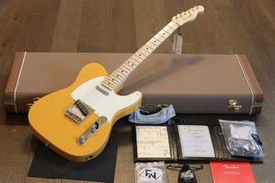 Minty! 2024 Fender Custom '52 Telecaster Guitar Butterscotch