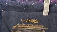 Disney Destiny Inaugural Sailings Tote Purple Limited Edition DCL Destiny 2025