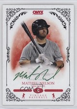 2022 Onyx Vintage Auto Green Ink /50 Matheu Nelson #VAMN Auto v5j