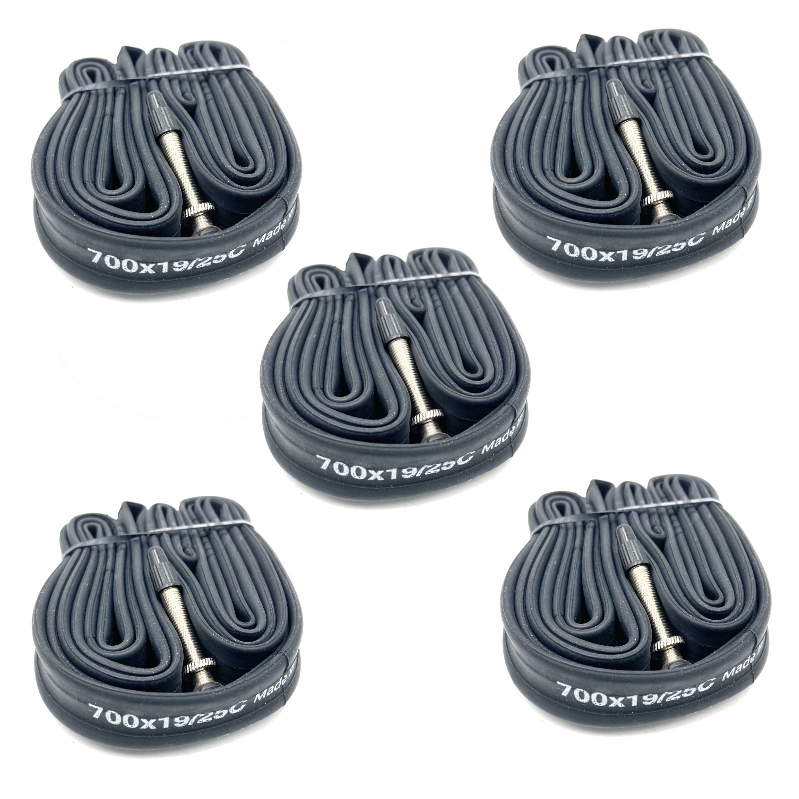 Nutrak 700c Inner Tube Butyl Presta Valve 700 x 19-25c Pack of 5