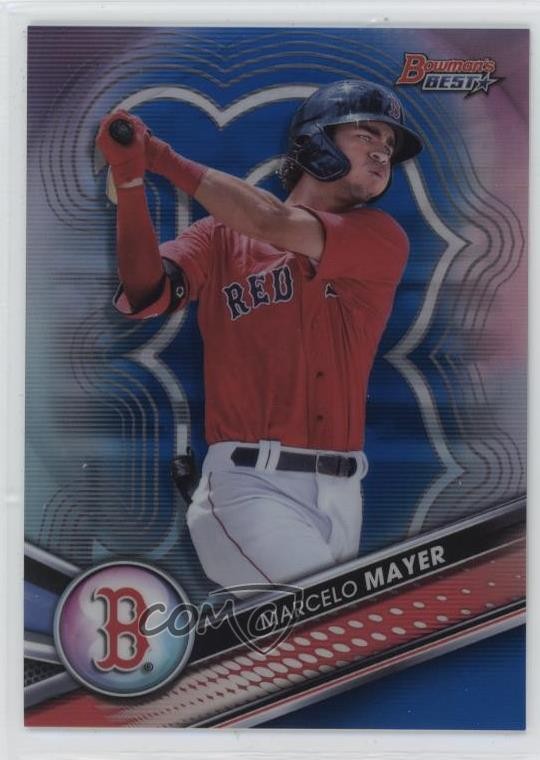 2022 Bowman's Best Top Prospects Blue Refractor /150 Marcelo Mayer #TP-8