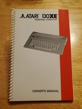 ATARI 130XE Personal Computer Owner’s Manual 1985 Excellent Condition