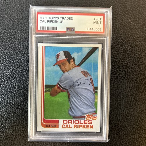 1982 Topps Traded Cal Ripken Jr. #98T PSA 9 MINT+ Orioles HOF
