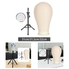 Tête de mannequin modèle pour perruque, support pour la fabrication de