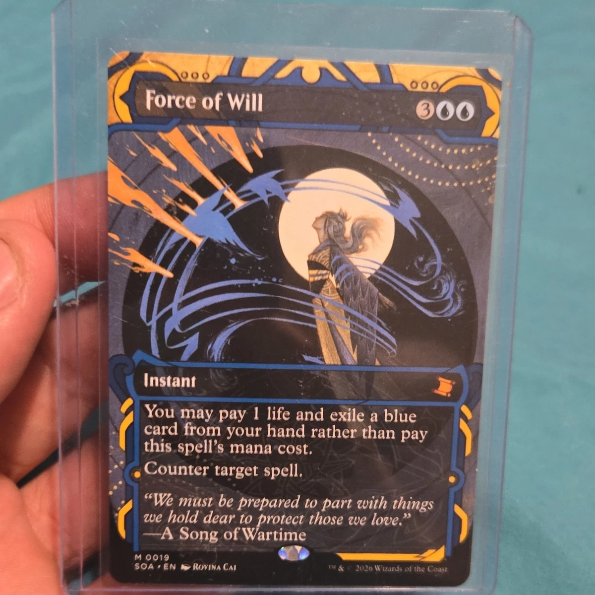Collectible Individual Force of Will Card Games in English for