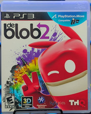 De Blob 2 (Sony PlayStation 3 PS3, 2011) Authentic Excellent Condition Works