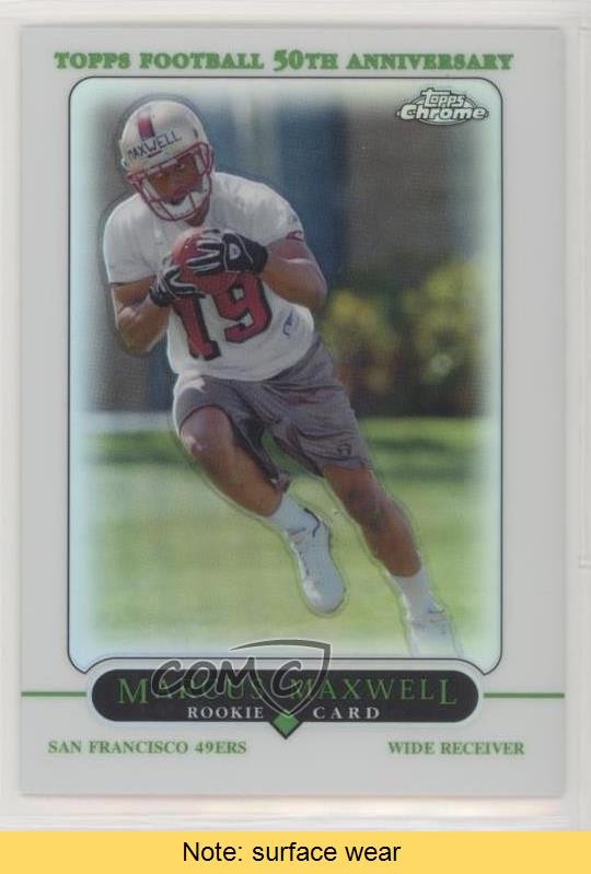 2005 Topps Chrome Refractor Marcus Maxwell #205 Rookie RC READ 8ba