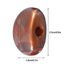 6Pcs Electric Guitar Tuning Peg Key Button Semicircle Shape Folk Classical