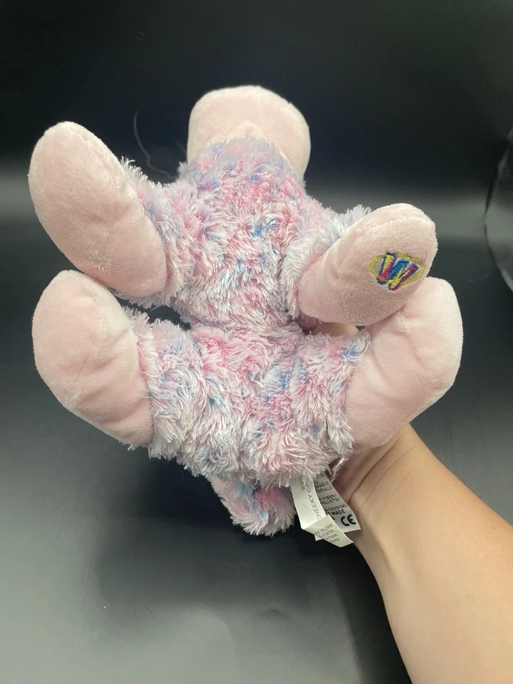 Rare Vintage 2000’s Ganz Webkinz Bubblegum Cheeky Cat Pink Blue Plush Toy - Image 3 of 4