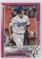 2021 Bowman Prospects Fuchsia Border 291/299 Jake Vogel #BP-59 0v59