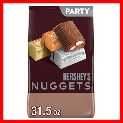 NUGGETS Assorted Chocolate Candy Party Bag, 31.5 oz