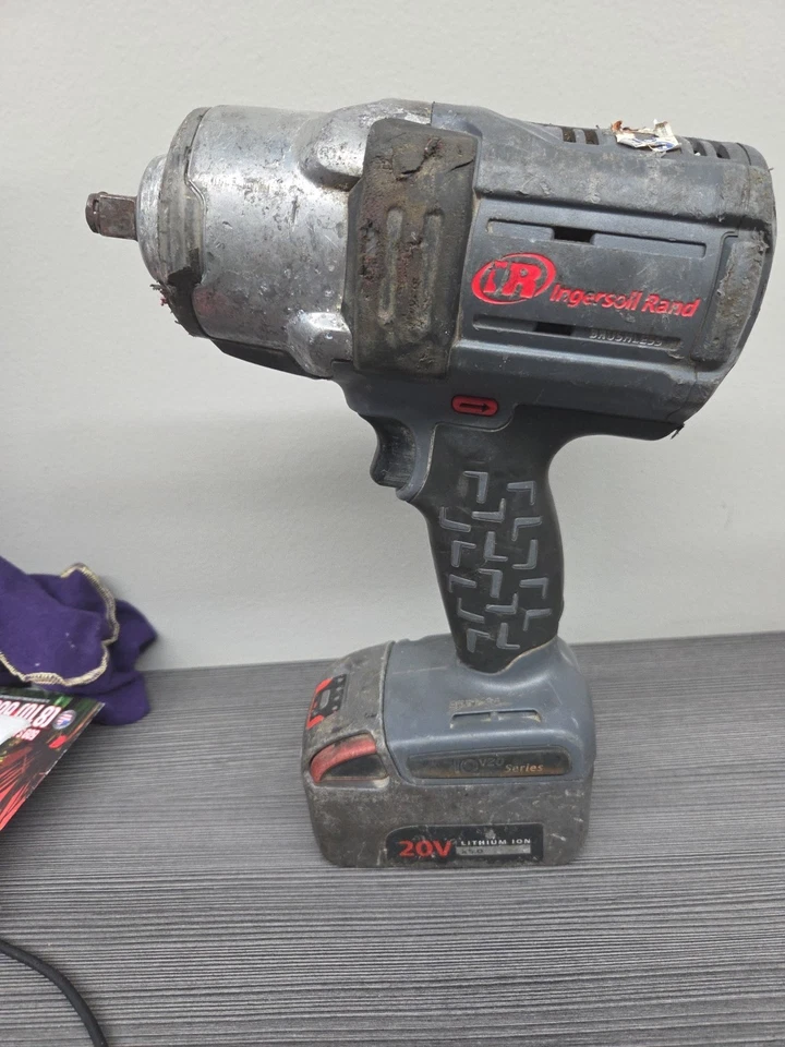 Ingersoll Rand W7152 1/2 inch IQV20 High Torque Impact Wrench TOOL & battery #2 - Image 3 of 4