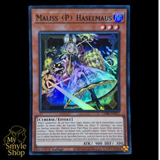 YuGiOh - Maliss  P  Haselmaus - CRBR-DE017 1. Auflage DE & NM