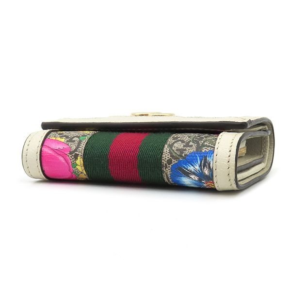 GUCCI Ophidia GG Flora GG Canvas Ivory x Multicolor 598662 4.3*4.1*0.9 inch thumbnail 12