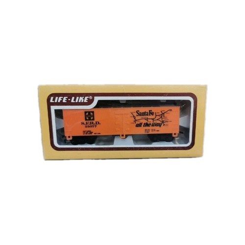 Life Like Trains 8502 Kühlwagen S.F. W/B HO verpackt 1:87 Vintage orange | Zustand: Used