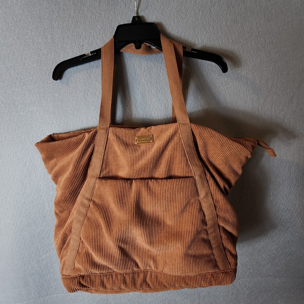 【WHO.A.U】Steve Corduroy Tote Bag Corduroy Bag, Corduroy Bag, Shopper | 100% Cotton | Retro