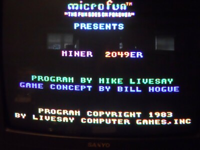Jeu Vidéo Miner 2049er Pour ColecoVision - Cartouche Loose PAL N°8374S