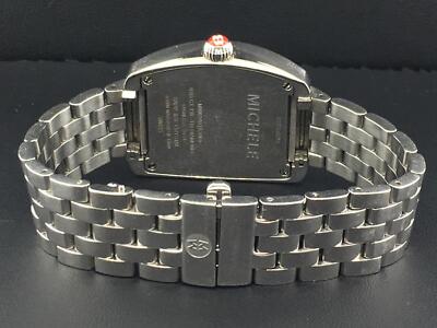 Michele Urban Mini 29mm X 35mm Diamond Bezel Stainless Steel  display picture 1