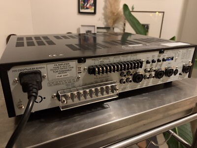 TOA PA amplifier P-1812 240+24V 100v Line 120w | eBay UK