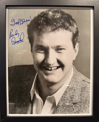 Randy Quaid, amerikanischer Schauspieler, gerahmt (10x8 Zoll) 100 % handsigniertes Foto & Echtheitszertifikat