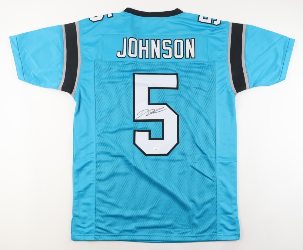 Diontae Johnson Autographed Signed Carolina Panthers Panthers Jersey (JSA COA) Carolina Wide Receiver 