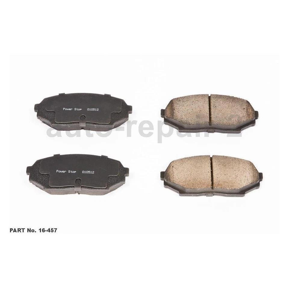 Комплект передних и задних дисковых тормозных колодок с электроприводом для Mazda Miata 1990–1993 годов выпуска - Изображение 3 из 3